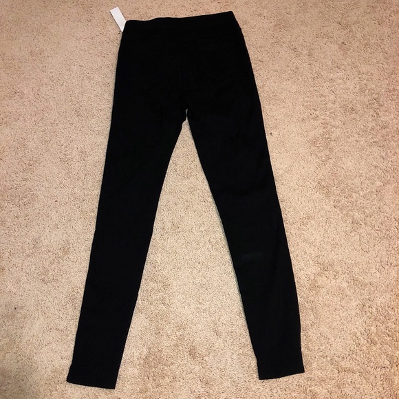 Brand new black slit skinny jeans! Petite womens M - Picture 5 of 5